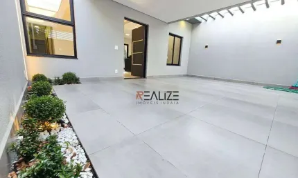 Linda e moderna casa com 3 dormitórios à venda, 110m² por R$ 740.000 - Jardim Residencial Veneza - Indaiatuba/SP