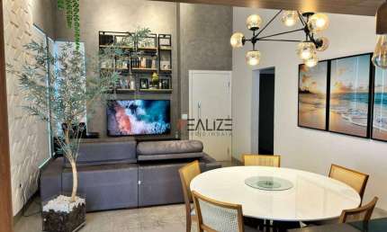 Casa térrea com 3 suítes à venda, 170 m² por R$ 1.440.000 - Condomínio Alto de Itaici - Indaiatuba/SP