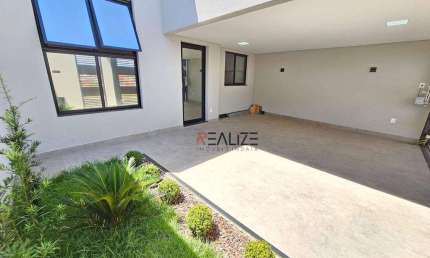 Casa moderna com 3 dormitórios à venda, 103 m² por R$ 690.000 - Smart City - Indaiatuba/SP