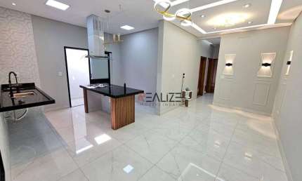 Casa moderna com 3 dormitórios à venda, 97 m² por R$ 749.000 - Jardim Monte Carlo - Indaiatuba/SP