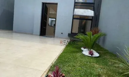 Casa moderna com 3 dormitórios à venda, 84 m² por R$ 740.000 - Jardim Belo Horizonte - Indaiatuba/SP