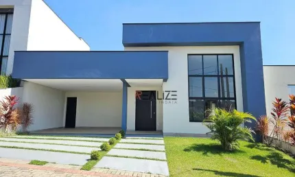 Casa moderna em condomínio com 3 dormitórios à venda, por R$ 1.380.000 - Indaiatuba Interior SP