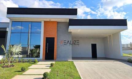 Casa moderna com 3 suítes à venda, 191 m² por R$ 1.590.000 - Condomínio Fechado - Indaiatuba/SP