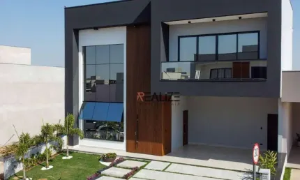 Sobrado com 3 suítes e escritório à venda, 295 m² por R$ 2.600.000 - Condomínio Dona Maria José - Indaiatuba/SP