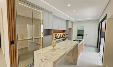 Casa térrea com escritório e banheira de hidromassagem à venda, 196 m² por r$ 1.690.000 - condomínio london park - indaiatuba/são paulo