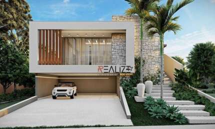 Casa de alto padrão com 4 suítes à venda, 332 m² por R$ 3.700.000 - Condomínio Helvetia Park I - Indaiatuba/SP