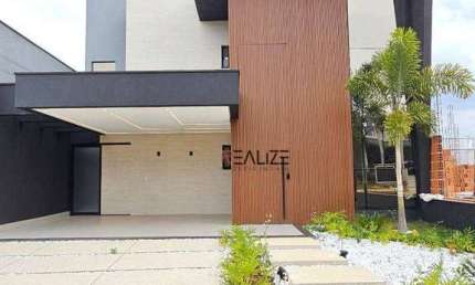 Casa com 4 suítes e mezanino à venda, 250 m² por R$ 2.100.000 - Condomínio Fechado - Indaiatuba/SP