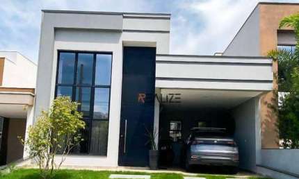 Oportunidade! Casa térrea com 3 dormitórios à venda, 119 m² por R$ 1.050.000 - Condomínio Jardim Brescia - Indaiatuba/SP