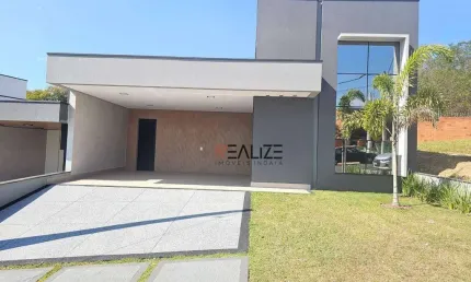 Casa térrea a venda em condomínio fechado em indaiatuba/sp - r$1.600.000