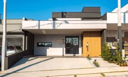 Casa moderna com 3 dormitórios à venda, 133 m² por R$ 1.230.000 - Condomínio Park Gran Reserve - Indaiatuba/SP