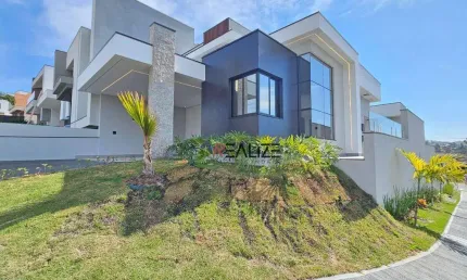 Casa de esquina com projeto moderno – condomínio em indaiatuba – r$ 1.500.000