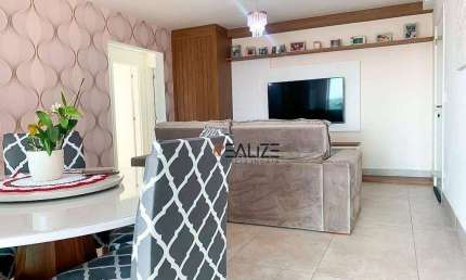 Apartamento com vista parque ecológico e 3 suítes à venda, 124 m² por R$ 1.485.000 - Condomínio Edifício Le Jardin - Indaiatuba/SP