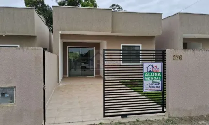 Locação Mensal: Casa Nova, 02 quartos(01suíte), Rio Gracioso