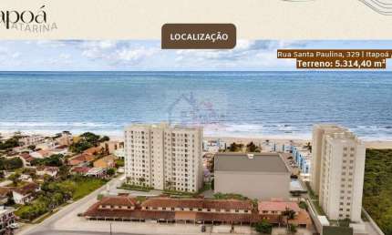 Apartamento 10° andar com 2 quartos a 120 metros do mar - Solarium Beach Club