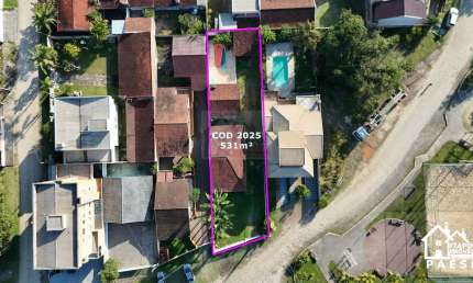 Casas com 2 suites a venda em Itapoá SC - Terreno de 531 m².