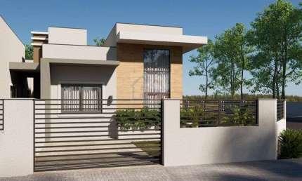 CASA DE ESQUNA NO CENTRO DE ITAPOÁ COM 2 QUARTOS SENDO 1 SUÍTE