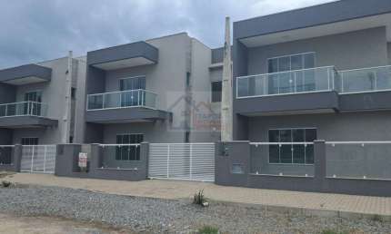 Sobrado à venda no Balneário Sai Mirim, 350m do mar