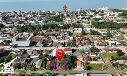Terreno de 420 m² a venda em itapoá sc - itapema do norte