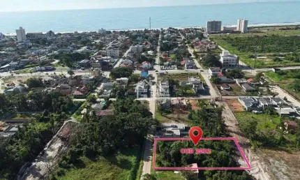 Área de 1.500m² no balneário paese, 800 metros do mar.
