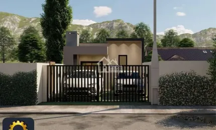 Casa com  promoção de lançamento - de r$ 420.000,00 por r$ 357.000,00 - imperdível