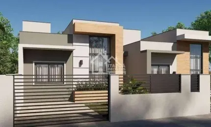 Casa nova no centro de itapoá com 3 quartos sendo 1 suíte