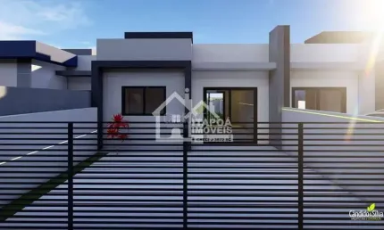 Casa 2 dormitórios balneário brandalize - itapoá/sc