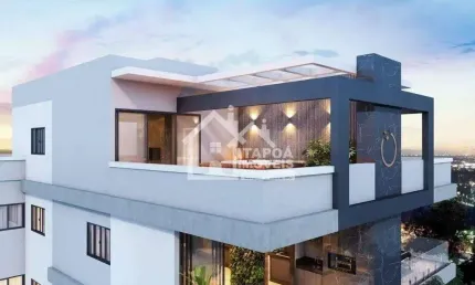 Cobertura duplex ap 402 com 3 quartos  sendo 1 suíte máster e piscina.