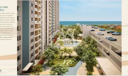 Apartamento com 2 quartos sendo 1 suite - barra home club
