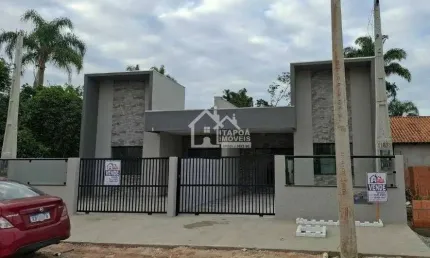 Casa com 3 quartos, 1 suíte,  balneário ipacaray, 1100 metros do mar