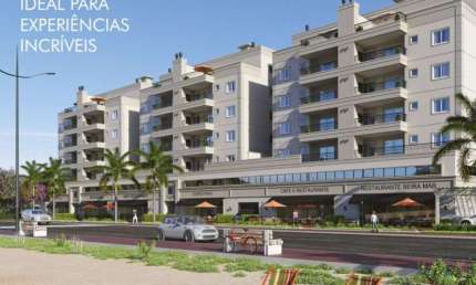 Apartamento 3 dorms c/ suite, 2 vagas frente mar em Itapoá.