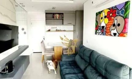 Apartamento com 1 dormitório à venda, 43 m² por r$ 575.000,00 - tatuapé - são paulo/sp