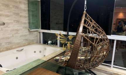 Apartamento com 1 dormitório para alugar, 52 m² no Jardim Anália Franco  por R$ 4300,00/mês -