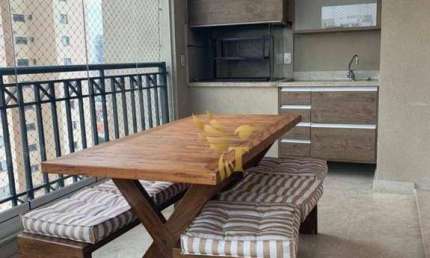 Apartamento com 4 dormitórios para alugar, 157 m² por R$ 9200,00 - mês - Tatuapé - São Paulo/SP