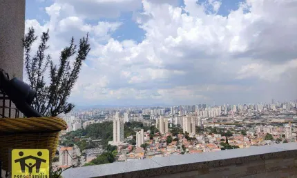 Cobertura duplex  porteira fechada  com 3 dormitórios, todos suítes   - Vila Monumento - São Paulo/SP