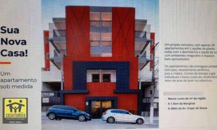 Apartamento novo com 2 dormitórios à venda, 50 m² por R$ 250.000 - Vila Palmeiras - São Paulo/SP