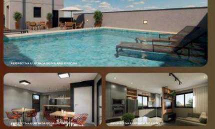 Studio em construção  com 1 dormitório à venda, 16 m² por R$ 229.300 - Chácara Inglesa - São Paulo/SP