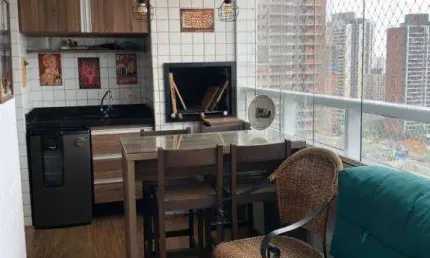 Apartamento com varanda gourmet a 350m do metrô alto do Ipiranga com 3 dormitórios à venda,  - Alto do Ipiranga - São Paulo/SP