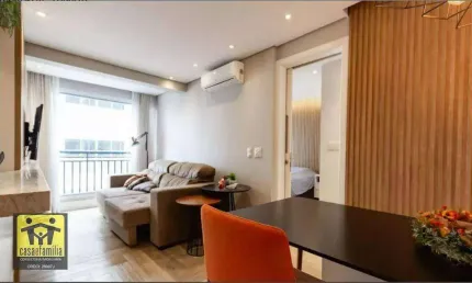 Apartamento com 1 dormitório à venda, 42 m² por R$ 680.000,00 - Campo Belo - São Paulo/SP