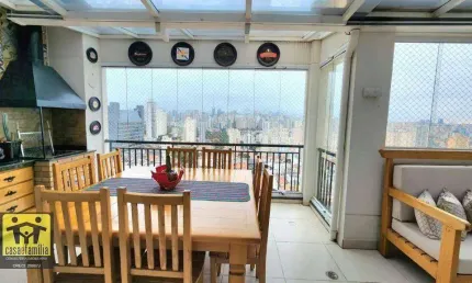 Cobertura duplex mobiliada  com 3 dormitórios à venda, 174 m² por R$ 1.980.000 - Cambuci - São Paulo/SP