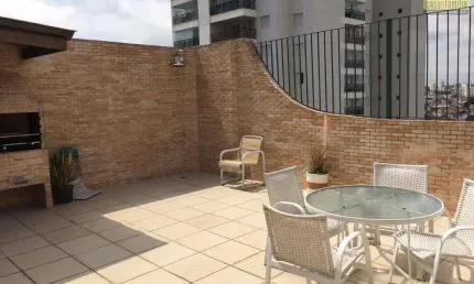 Cobertura à 300m metrô alto do ipiranga com 3 dorms/quintal -