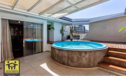 Cobertura duplex com 3 dormitórios à venda, 184 m² por R$ 1.786.000 - Jardim Vila Mariana - São Paulo/SP
