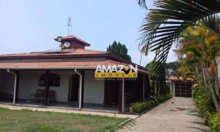 Chácara com 4 dormitórios, 1422 m² - venda por R$ 1.910.000,00 ou aluguel por R$ 7.940,00/mês - Parque São Luís - Taubaté/SP