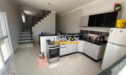 Sobrado com 3 dormitórios à venda, 108 m² por R$ 480.000,00 - Jardim de Alah - Taubaté/SP