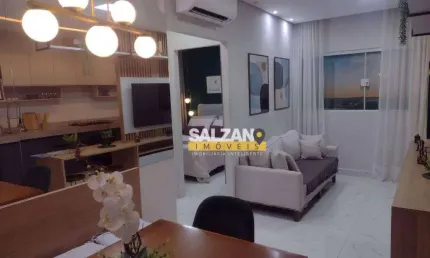 Apartamento com 2 dormitórios à venda, 45 m² por R$ 213.000,00 - Jardim Gurilândia - Taubaté/SP