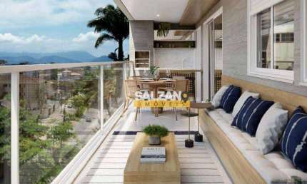 Apartamento com 3 dormitórios à venda, 91 m² por R$ 815.578 - Itaguá - Ubatuba/SP