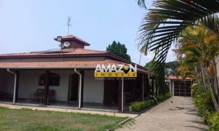 Chácara com 4 dormitórios, 1422 m² - venda por R$ 1.910.000,00 ou aluguel por R$ 7.940,00/mês - Parque São Luís - Taubaté/SP