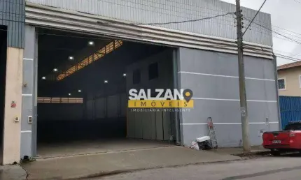 Galpão para alugar, 625 m² por r$ 12.920,00/mês - residencial estoril - taubaté/sp