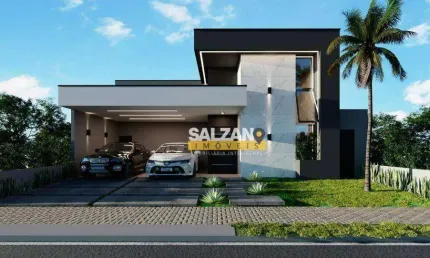 Casa com 4 dormitórios à venda, 191 m² por R$ 1.600.000,00 - Condomínio Ouro Ville - Taubaté/SP
