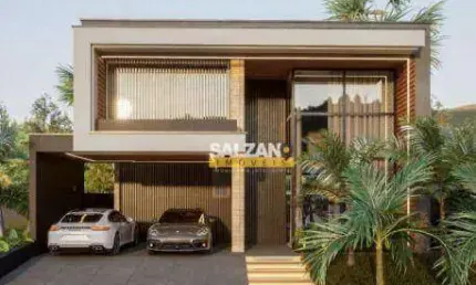 Sobrado com 3 dormitórios à venda, 371 m² por R$ 2.600.000 - Condomínio Ouro Ville - Taubaté/SP