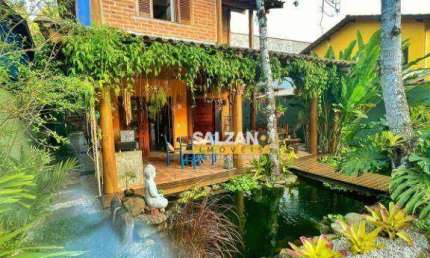 Sobrado com 3 dormitórios à venda, 183 m² por R$ 2.190.000 - Perequê-Açu - Ubatuba/SP
